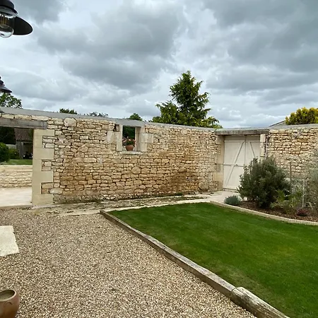 לינה וארוחת בוקר Les Des Lauriers Roses Privee Ile D Aix Geay (Charente-Maritime)